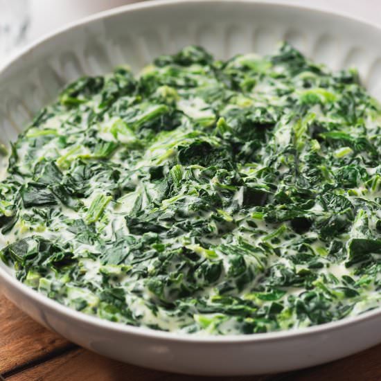 Creamed Spinach