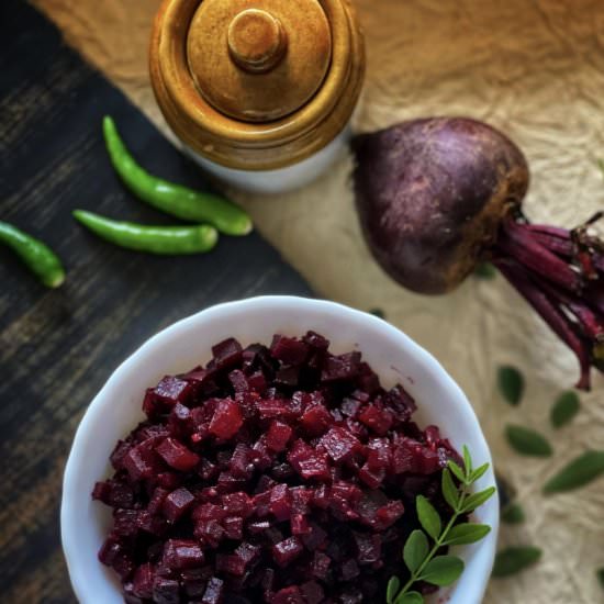 Beetroot Mezhukupuratti