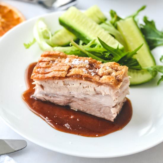 Slow Cooked Pork Belly