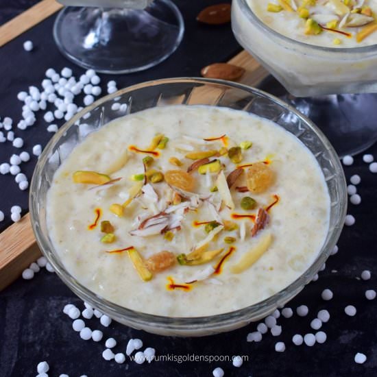 Sabudana kheer