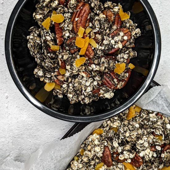 The Best Black Sesame Granola