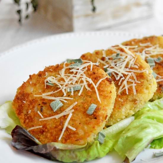 Crispy Risotto Cakes