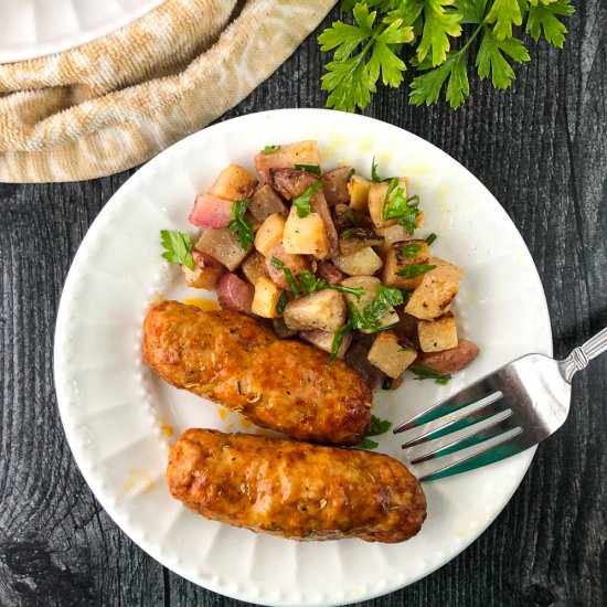 Air Fryer Sausage