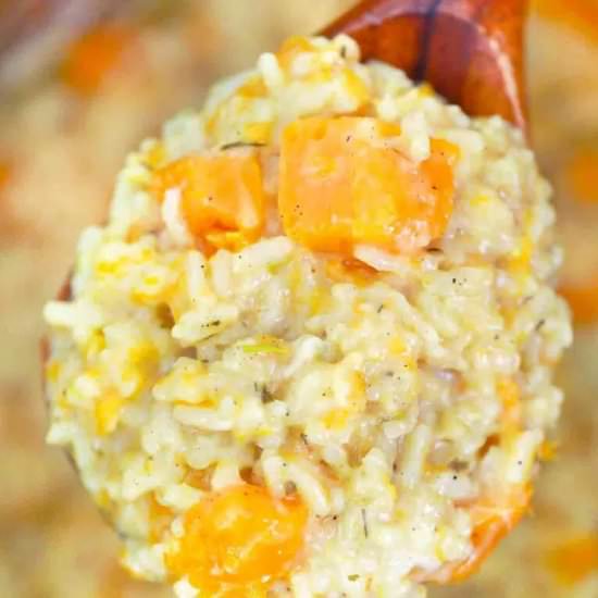 Instant Pot Pumpkin Risotto