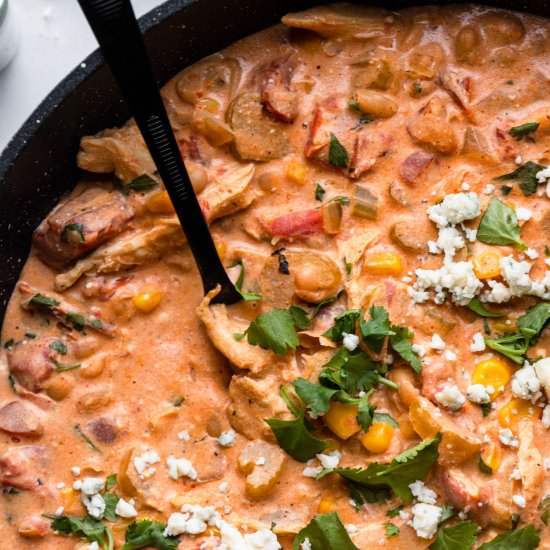 Buffalo Chicken Chili