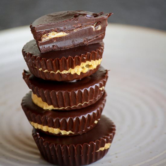 Dark Chocolate Peanut Butter Cups