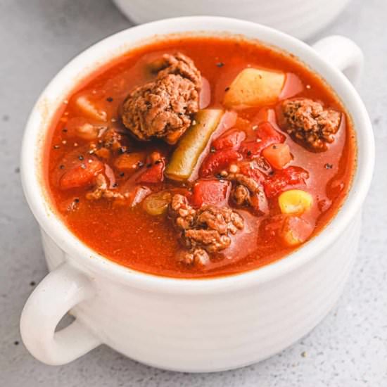 Hamburger Soup