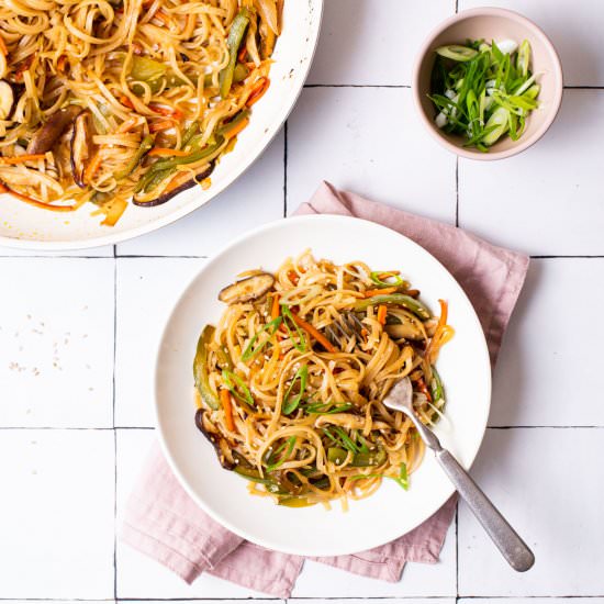 Veggie Stir Fried Noodles
