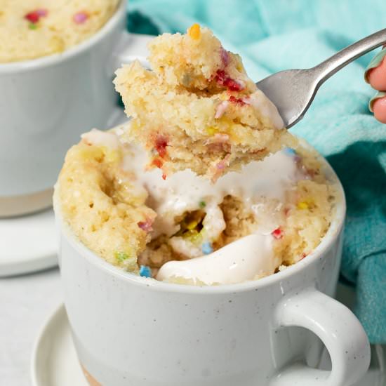 Vegan Vanilla Mug Cake