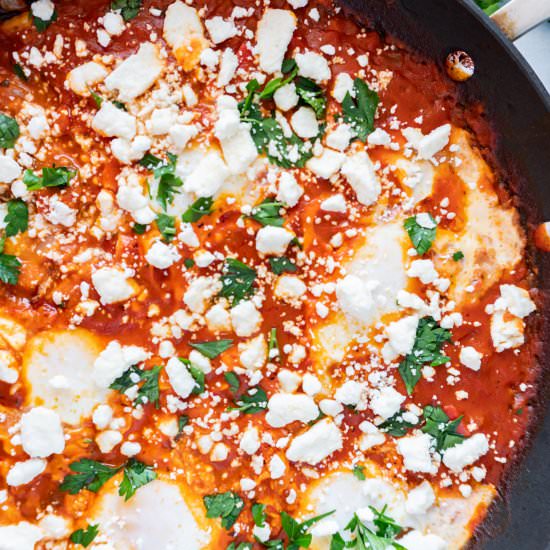 Shakshuka with Feta