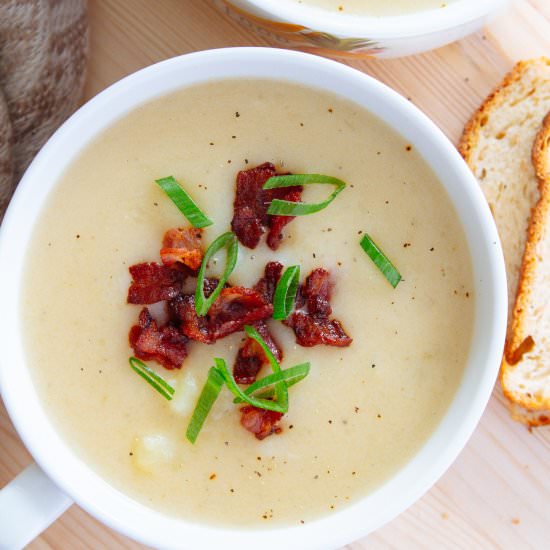 Easy Instant Pot Potato Soup