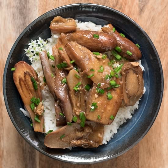 Pan-Fried Fairytale Eggplant