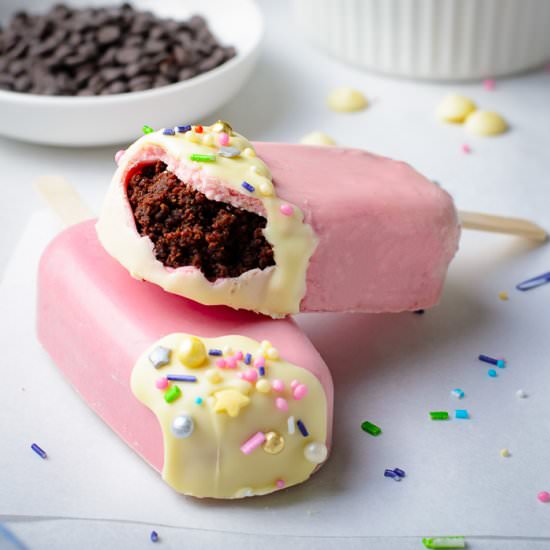 Brownie Cakesicles
