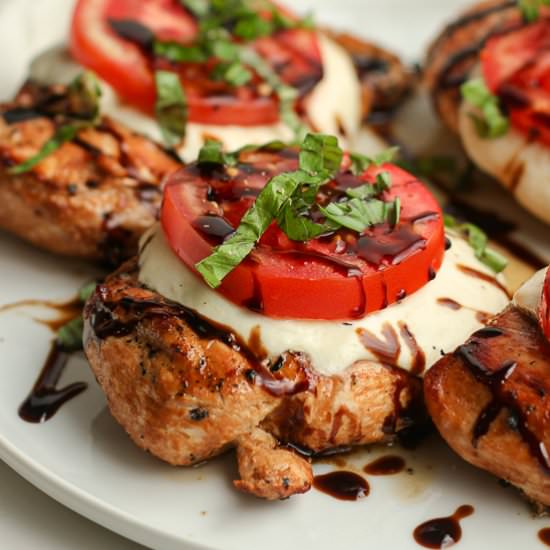 Grilled Caprese Chicken