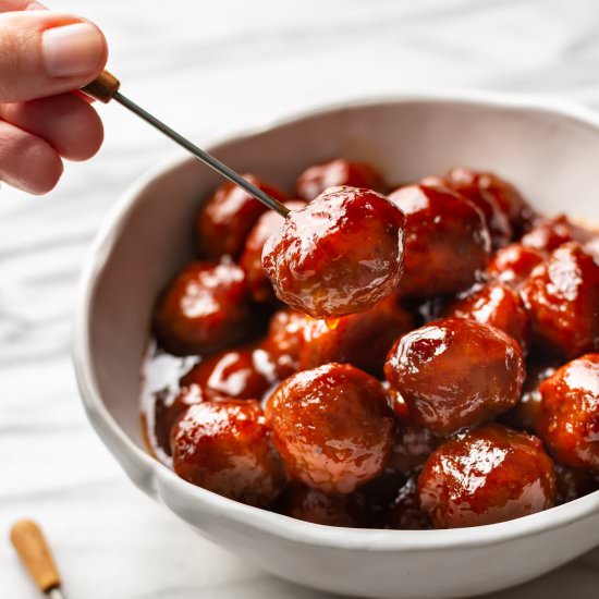 grape jelly meatballs