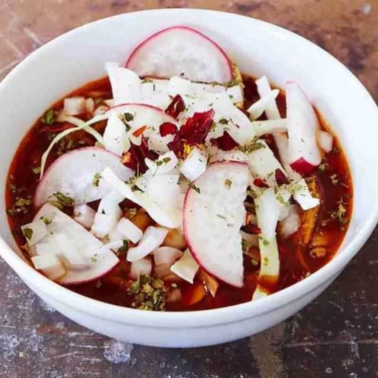 Red Pork Pozole