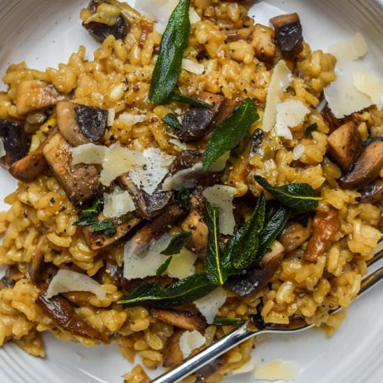 Mixed Mushroom Risotto