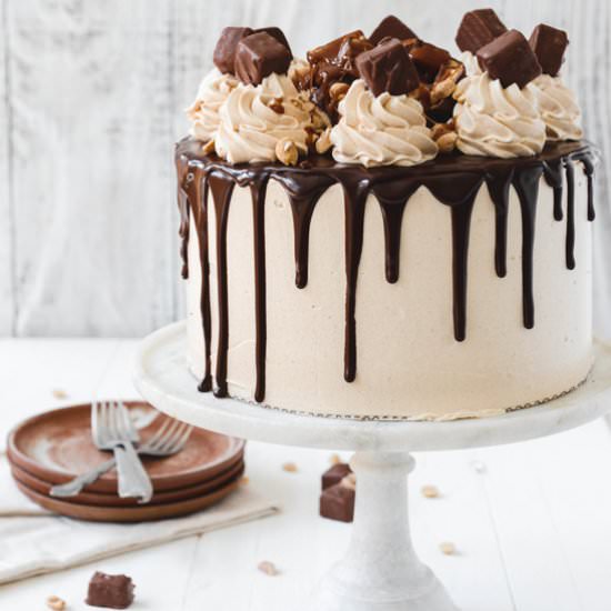 Candy Bar Layer Cake