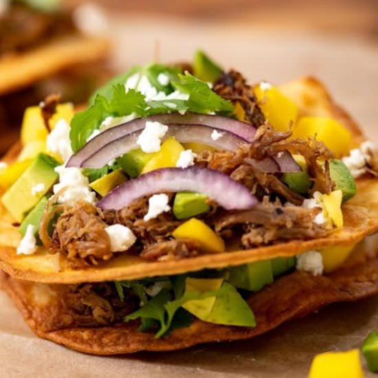 Carnitas Tostadas