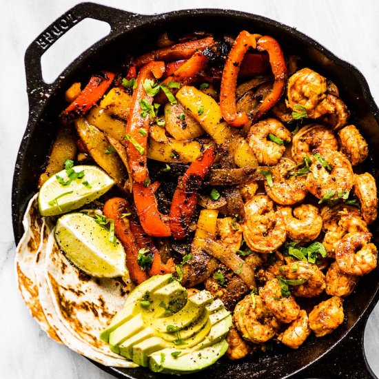Shrimp Fajitas