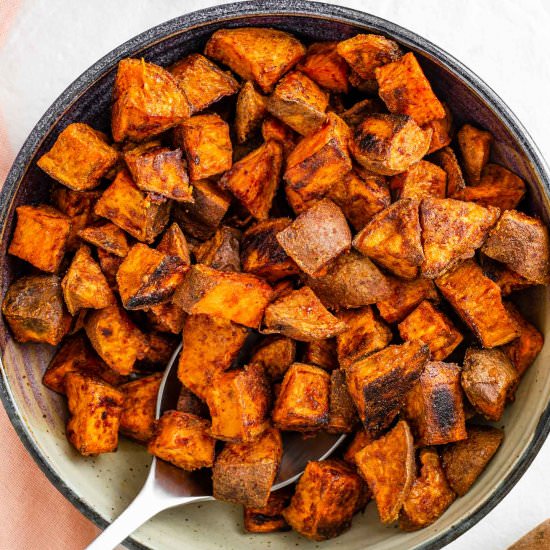 Easy Crispy Sweet Potatoes