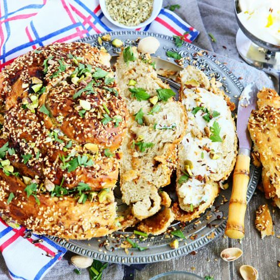 Sesame and Fennel Seed Bread