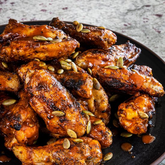 Pumpkin Spice Wings