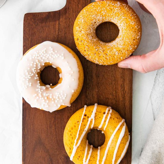 Baked Pumpkin Donuts