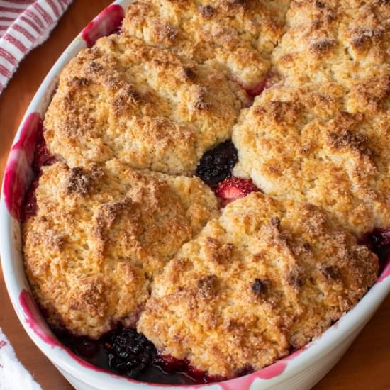 Mixed Berry Cobbler