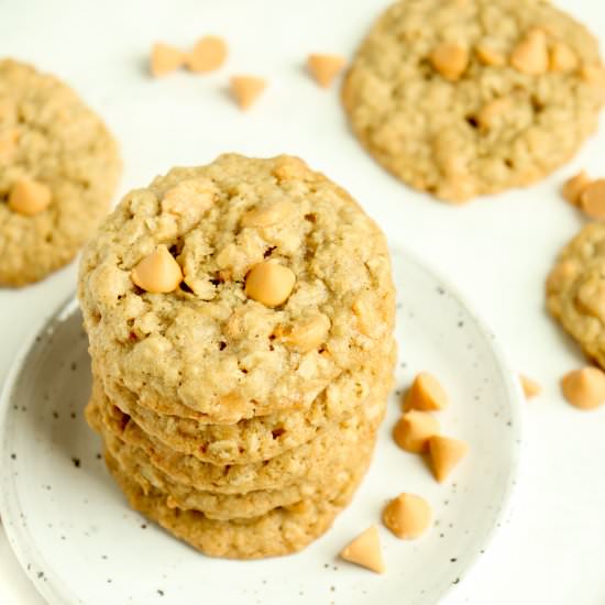 Butterscotch Oatmeal Cookies