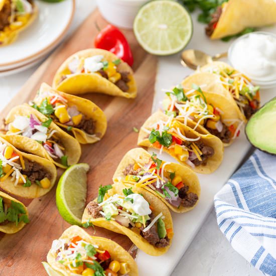 Tiny Beef Tacos