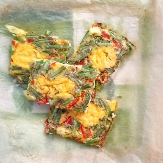 Frozen Veggie Egg Frittata