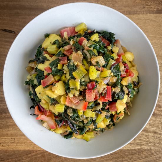 Blitva – Croatian Chard w. Potatoes