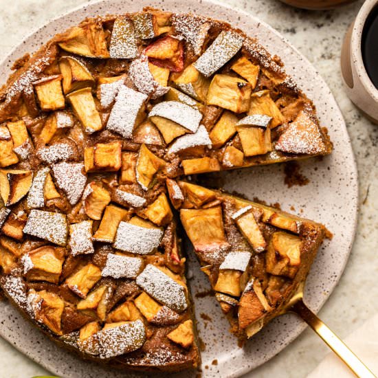 Wholesome Vegan Apple Cake