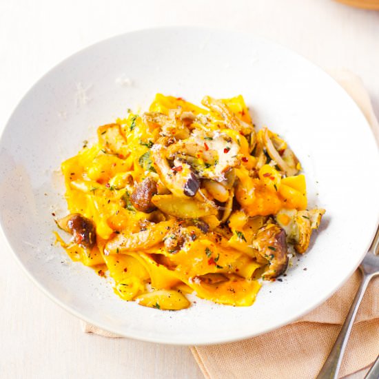 Pumpkin & Sage Pappardelle