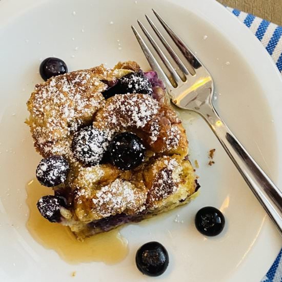 French Toast Croissant Casserole