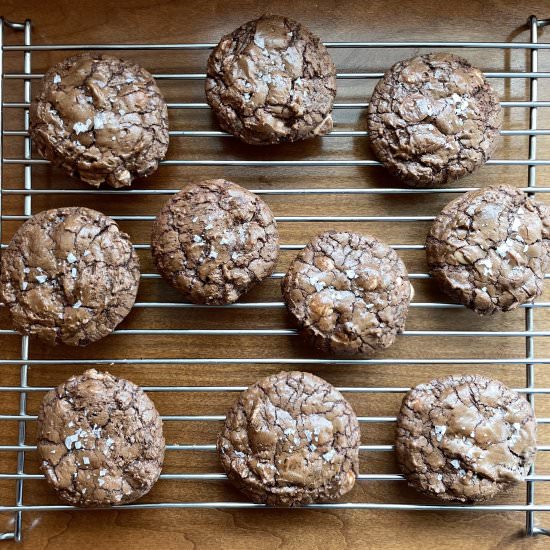 Caramel Chip Chocolate Cookies