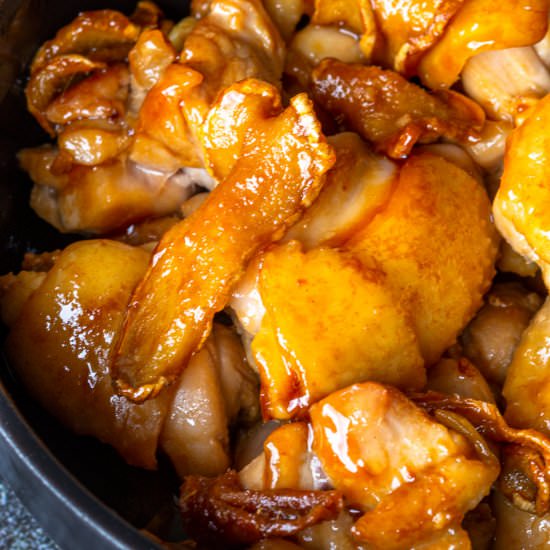 ginger and sesame oil chicken