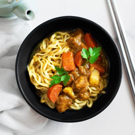 Ramen and japanese curry