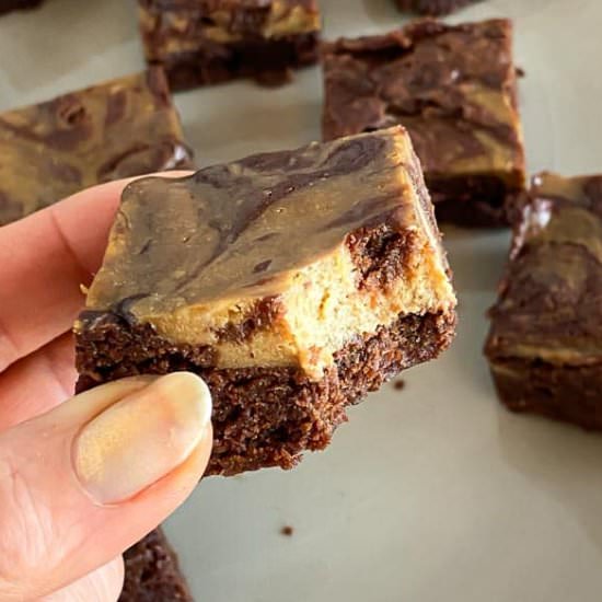 Espresso Cream Cheese Brownies