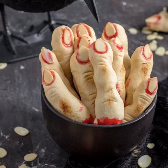 Witch Finger Cookies