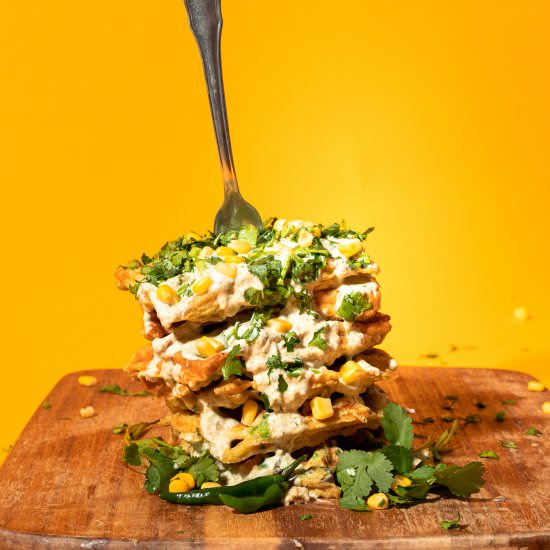 Maize Meal Wafles