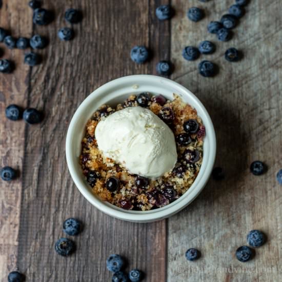 Blueberry Brown Betty