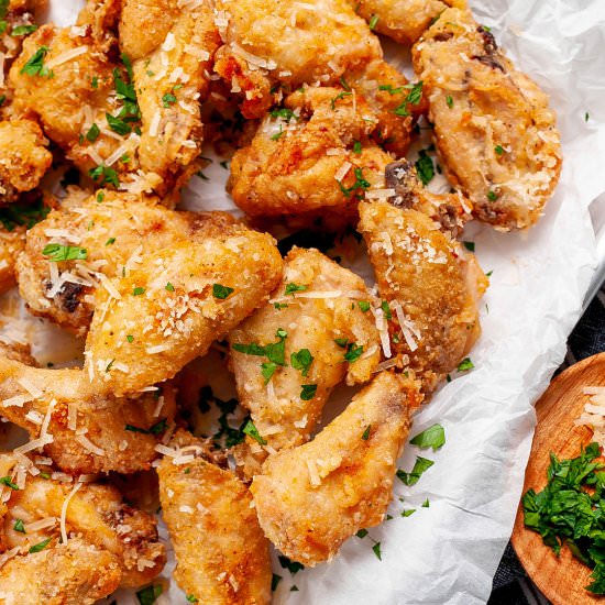 Garlic Parmesan Wings