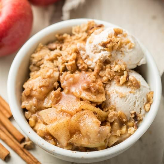 Vegan Apple Crisp