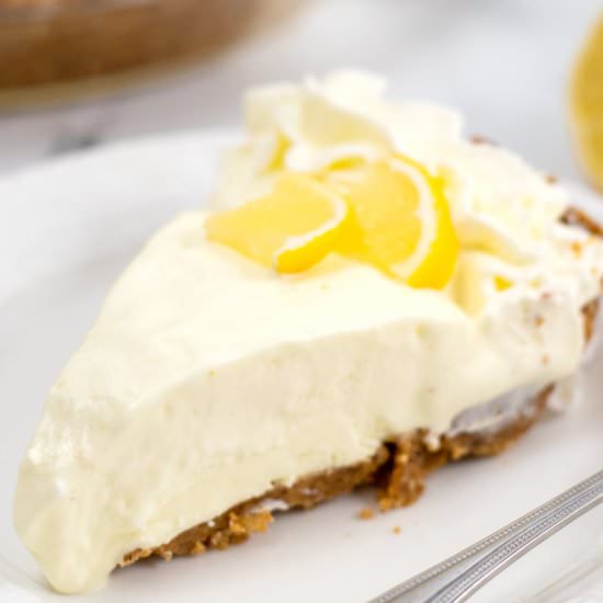 NO BAKE LEMON PIE