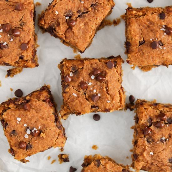Vegan Chickpea Blondies