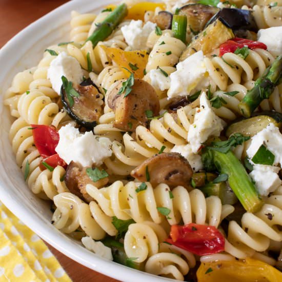 Marinated Roasted Vegetable Pasta S
