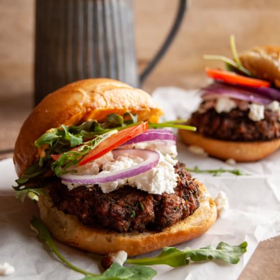 Mediterranean Spiced Burgers