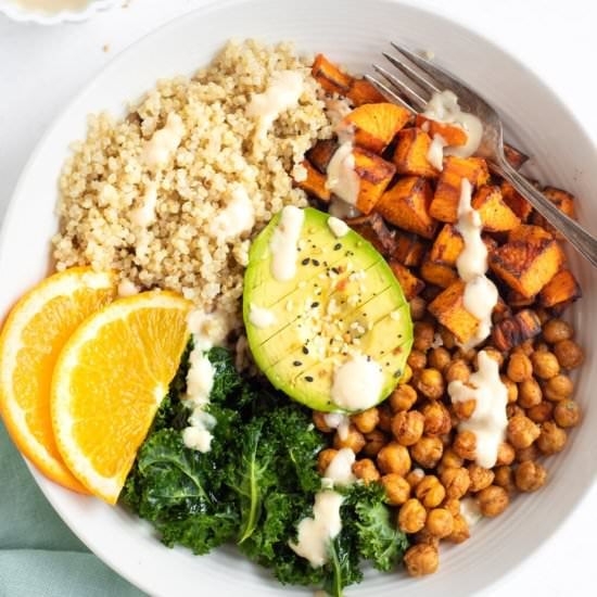 Sweet Potato Quinoa Buddha Bowl